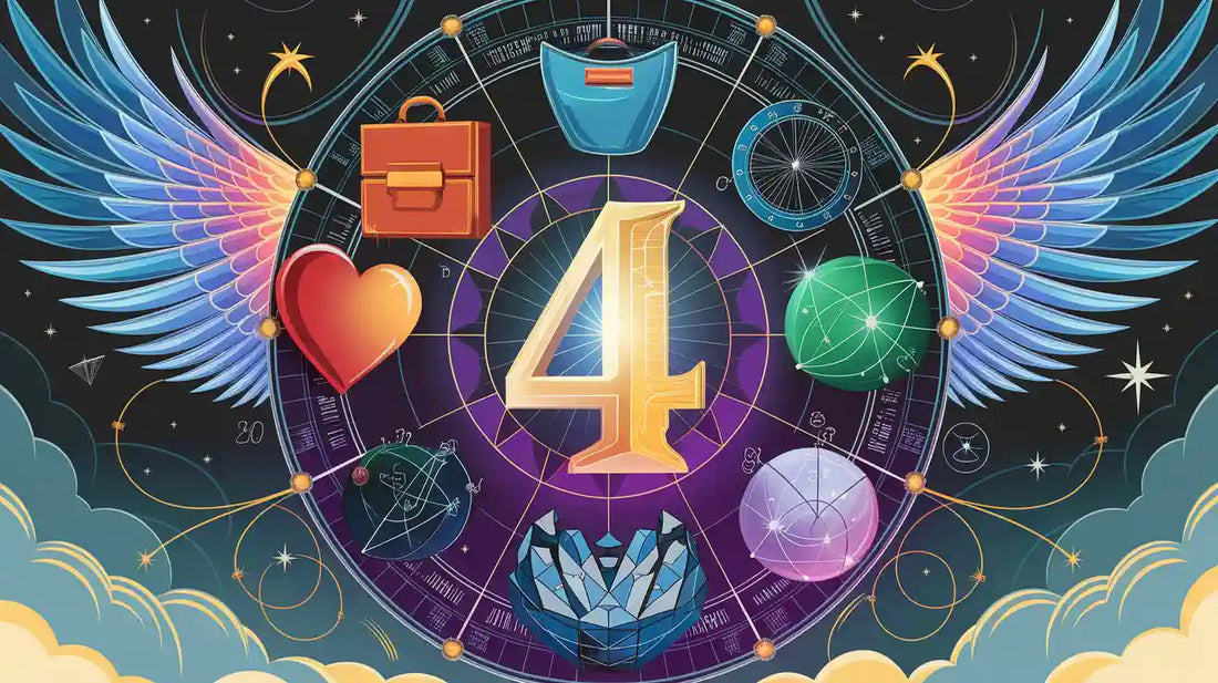 Le Chiffre 4 en Numérologie : sa signification en amour, au travail, en astrologie, en ésotérisme, en mathématique, ses symboles et son message angélique ! On vous dit tout…