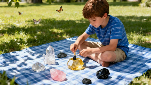 Pierres de protection pour les enfants sensibles