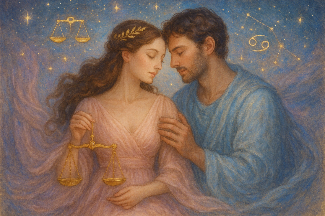 Compatibilité Amoureuse : Femme Balance et Homme Cancer