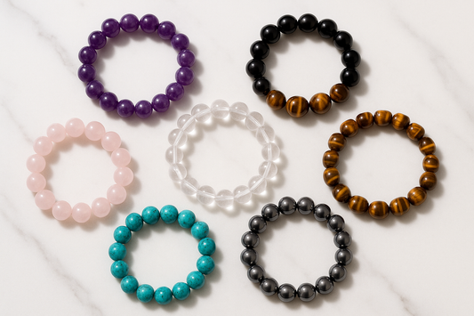 La lithothérapie et l’homme : top 7 des bracelets en pierre naturelle pour ces messieurs