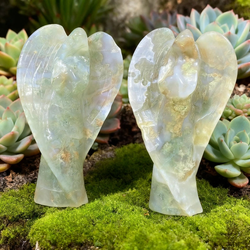 Anges en Pierre Naturelle