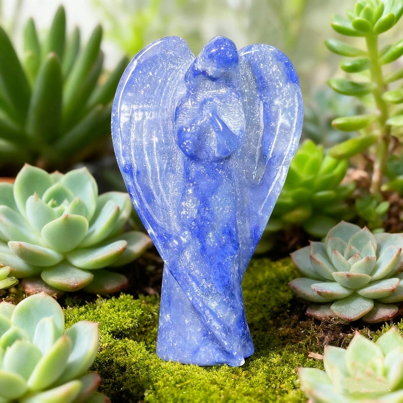 Anges en Pierre Naturelle