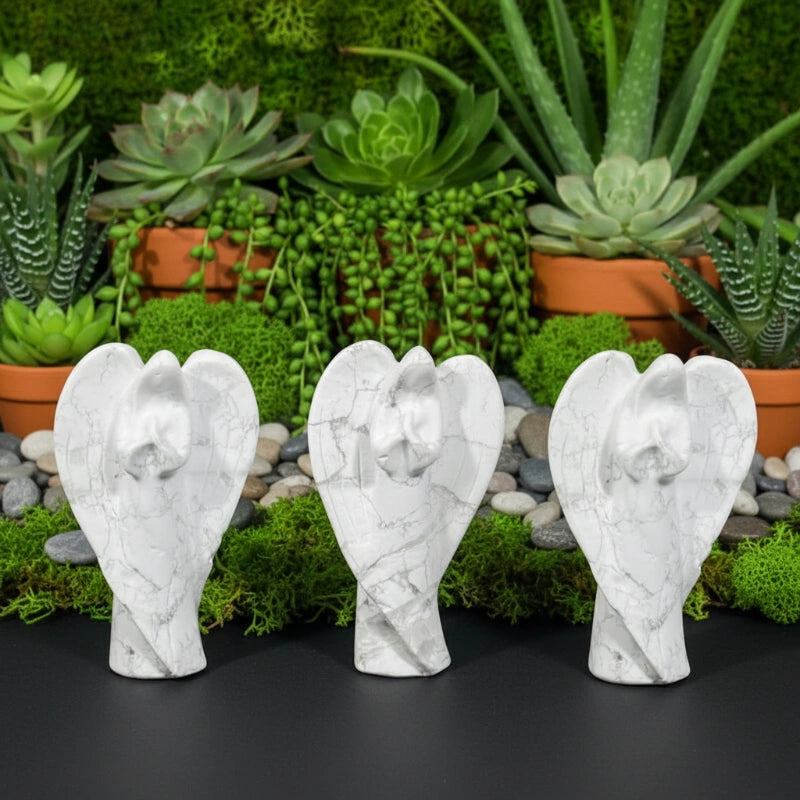 Anges en Pierre Naturelle