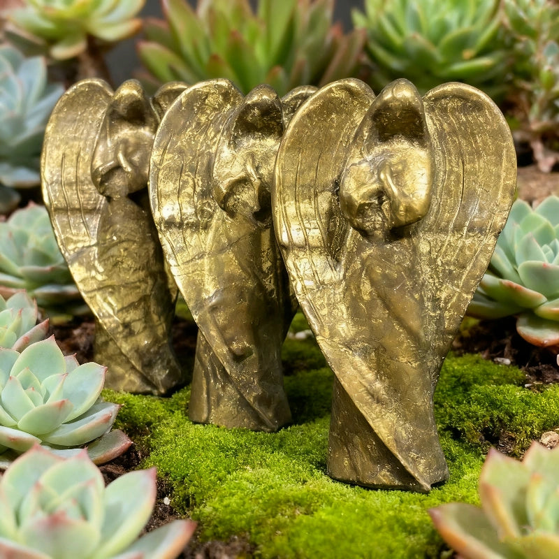 Anges en Pierre Naturelle
