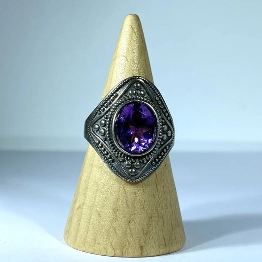 Bague en Améthyste Argent S925 #2