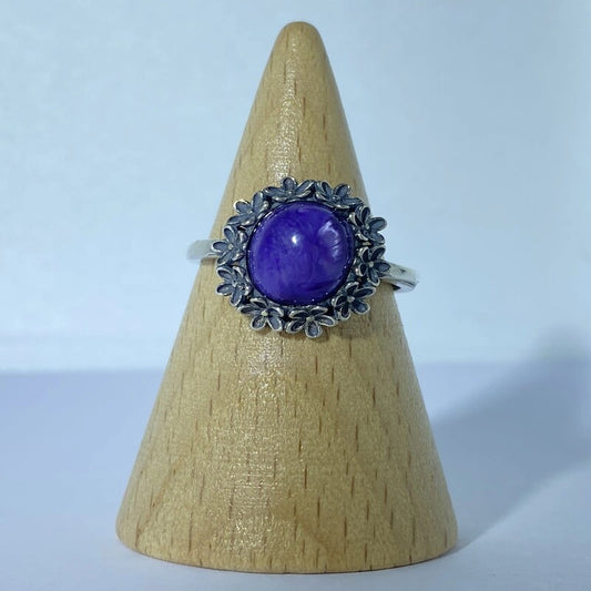 Bague en Charoïte Argent S925 #1