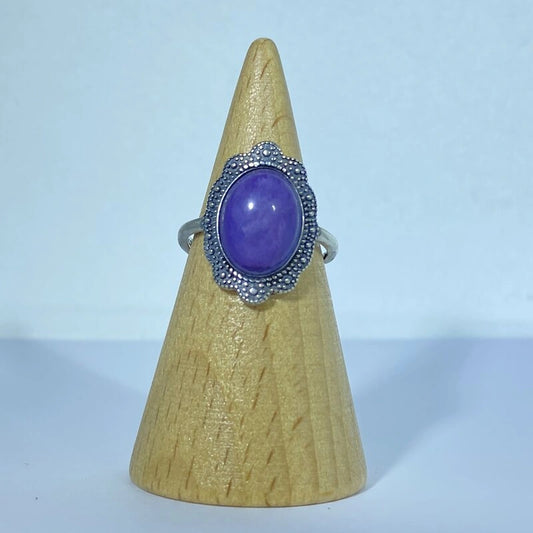 Bague en Charoïte Argent S925  #6