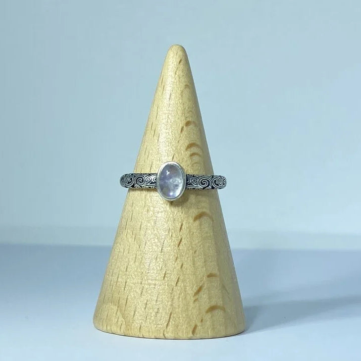 Bague en Pierre de Lune Argent S925 #2