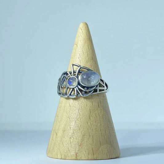 Bague en Pierre de Lune Argent S925 #3