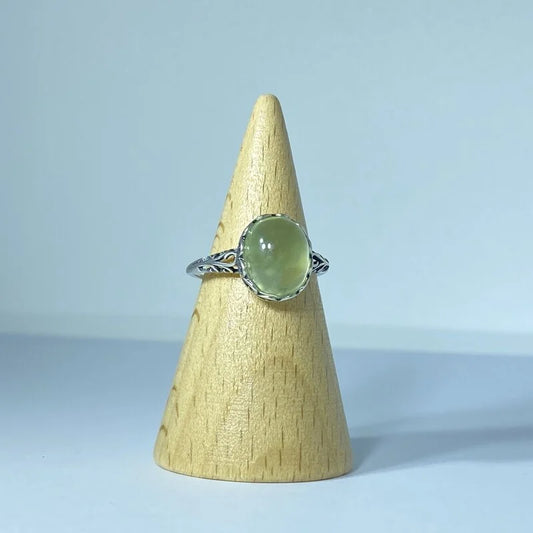 Bague en Préhnite Argent S925 #2