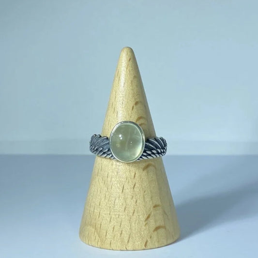 Bague en Préhnite Argent S925 #1
