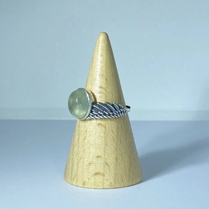 Bague en Préhnite Argent S925 #1