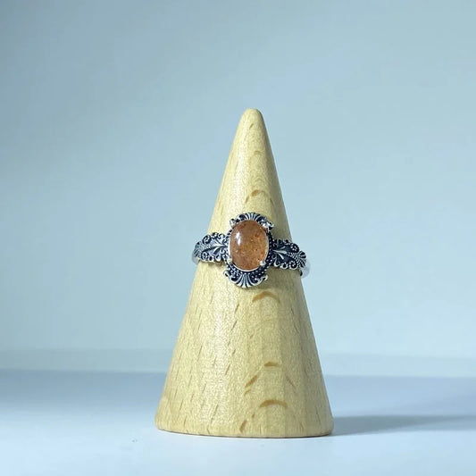 Bague en Quartz Fraise Argent S925 #2