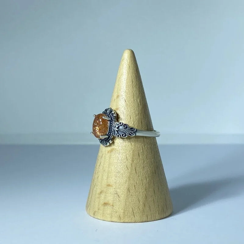Bague en Quartz Fraise Argent S925