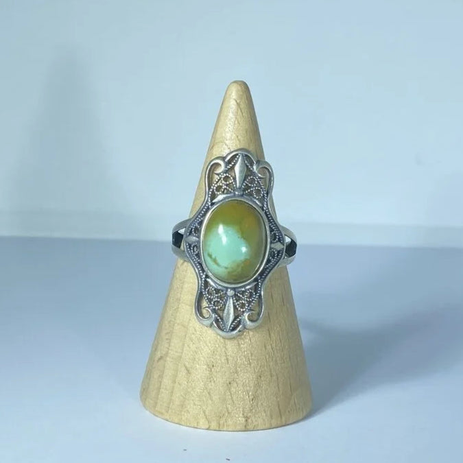 Bague en Turquoise Argent S925 #4