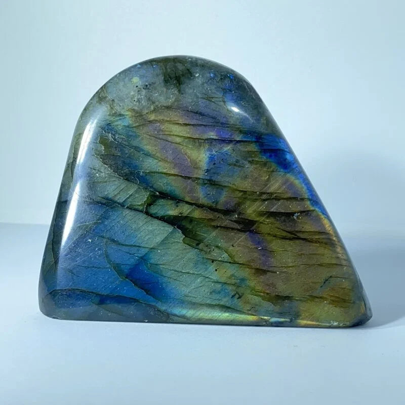 Bloc de Labradorite Poli (qualité supérieure)
