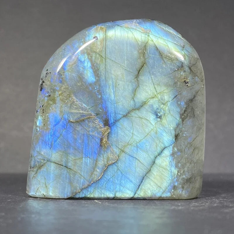 Bloc de Labradorite Poli (qualité supérieure)