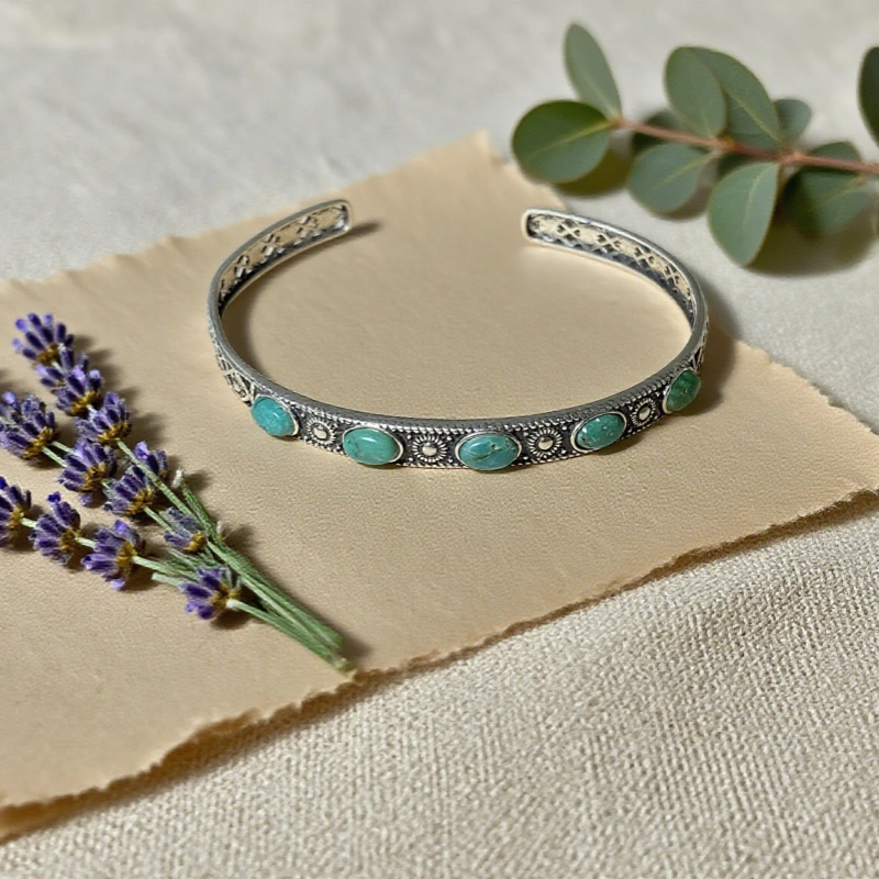 TreasureBay - TBC529 - Bracelet manchette ouvert en argent sterling 925 TreasureBay - TBC529 - Bracelet manchette ouvert en argent sterling 925