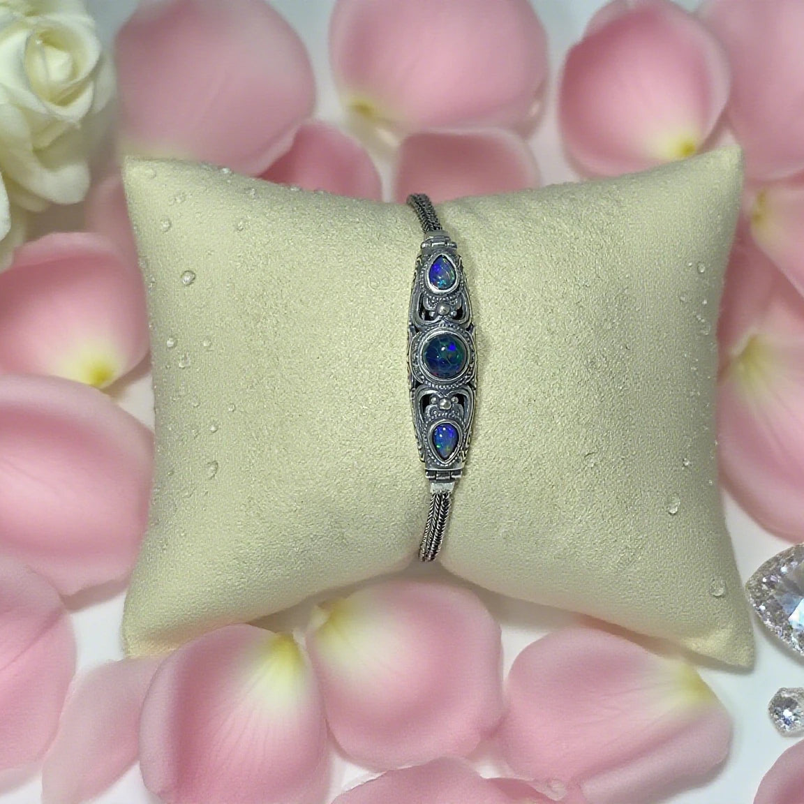 Bracelet en Opale Argent S925 #2