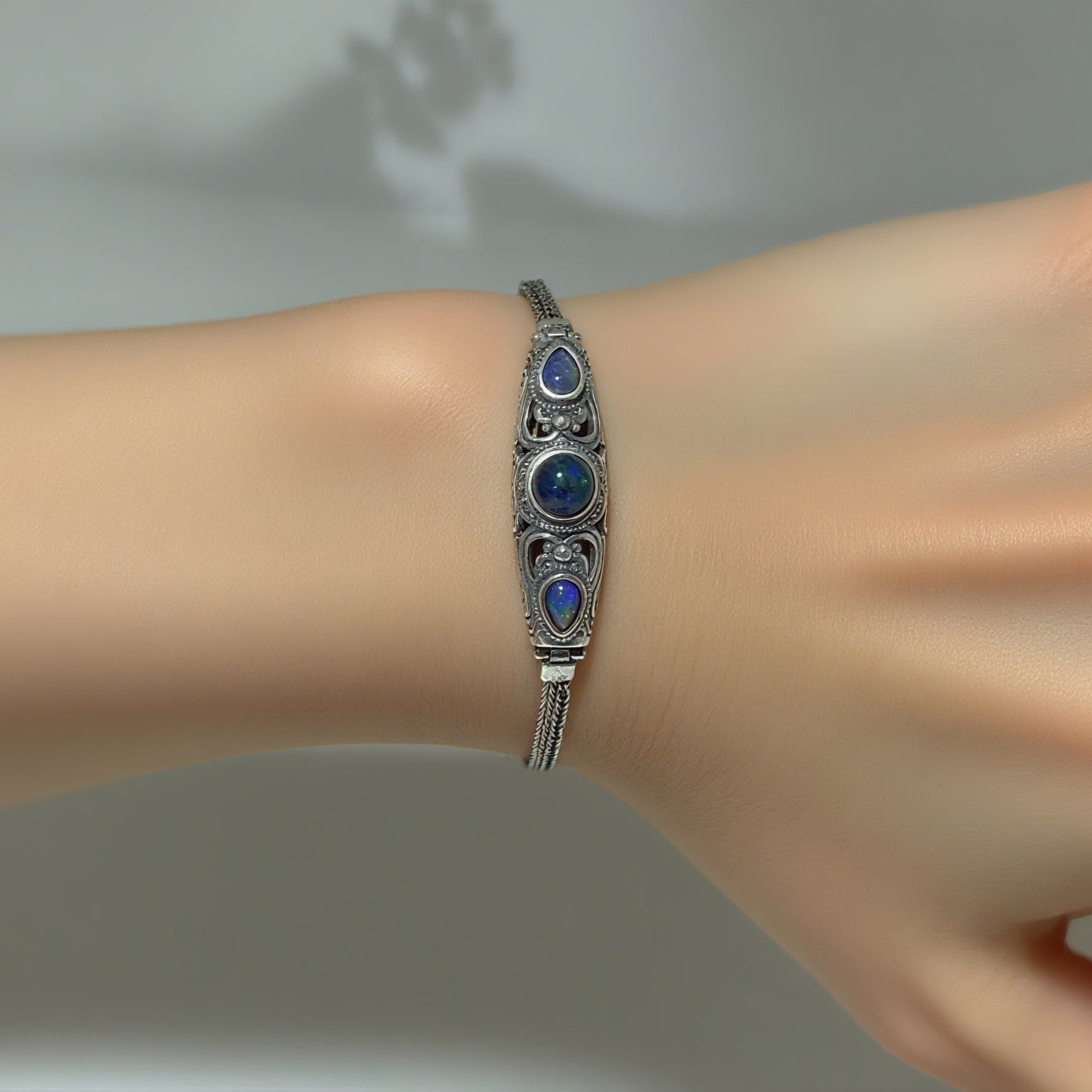Bracelet en Opale Argent S925 #2