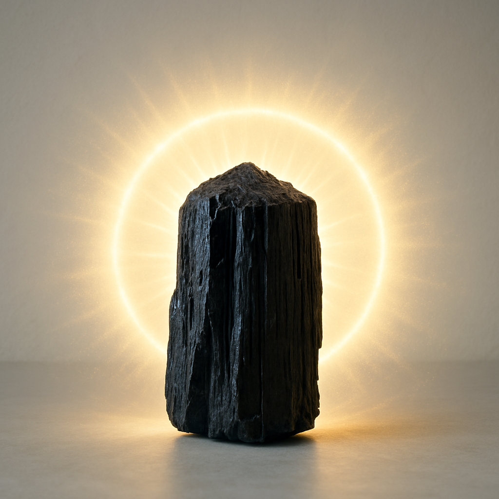 Tourmaline Noire Brute Fibreuse (Grande)