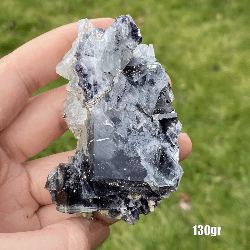 Fluorite avec Pyrite