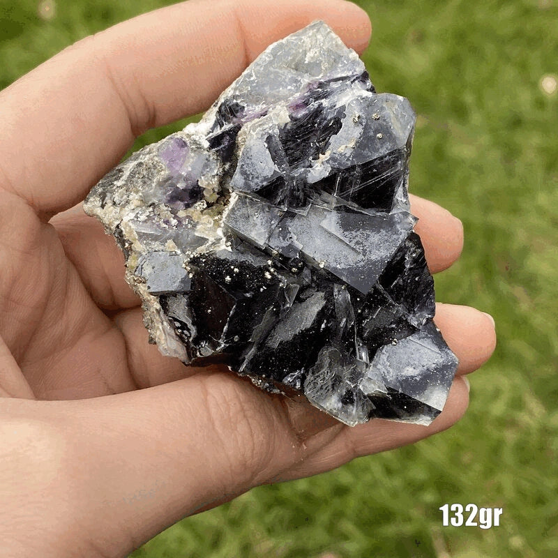 Fluorite avec Pyrite