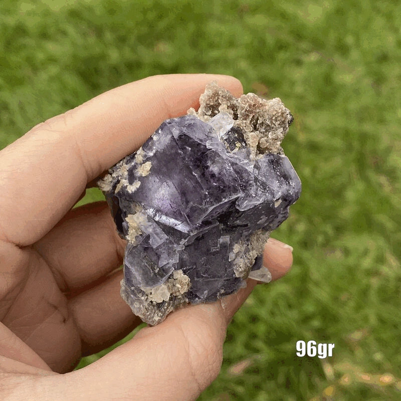 Fluorite avec Pyrite
