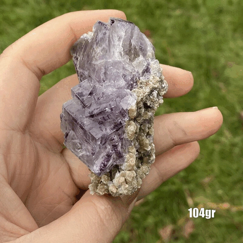 Fluorite avec Pyrite