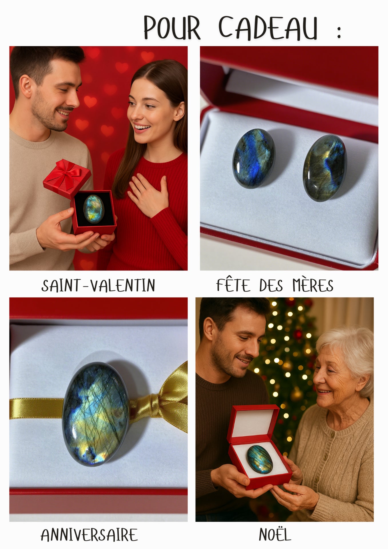 Galet Labradorite