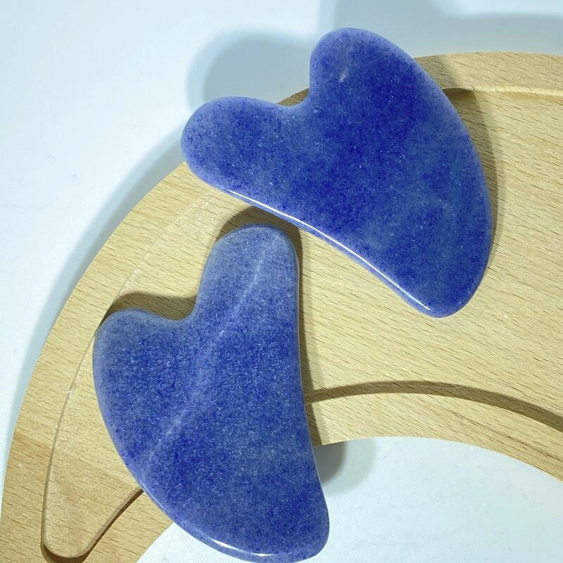 Gua Sha Aventurine Bleue