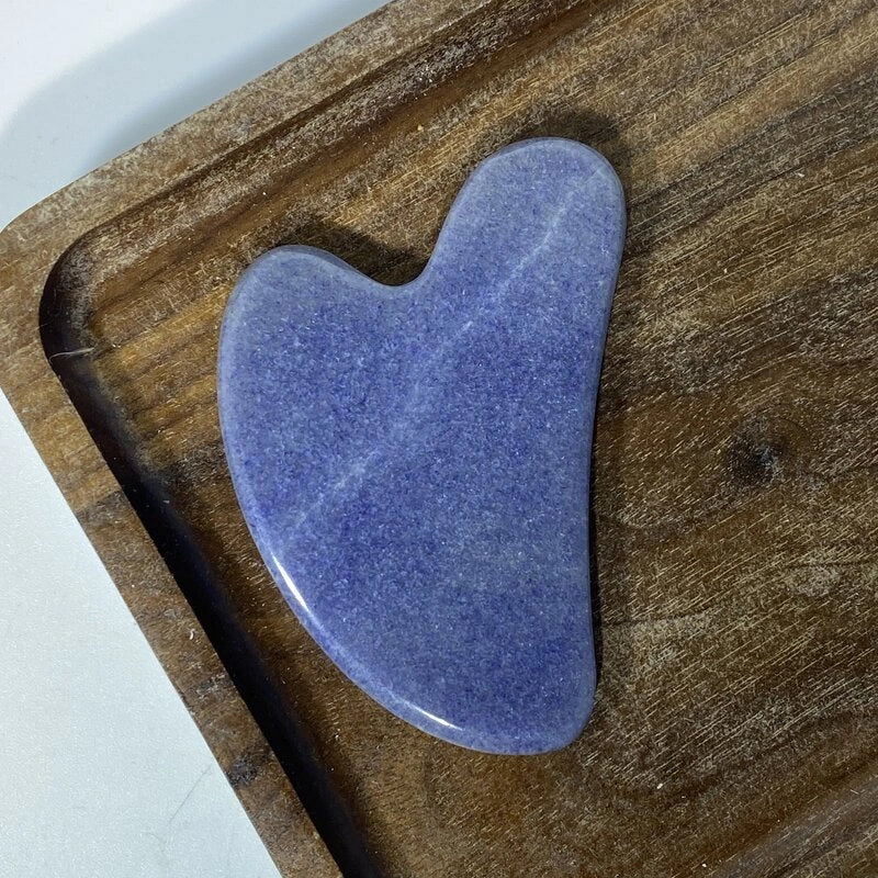 Gua Sha Aventurine Bleue