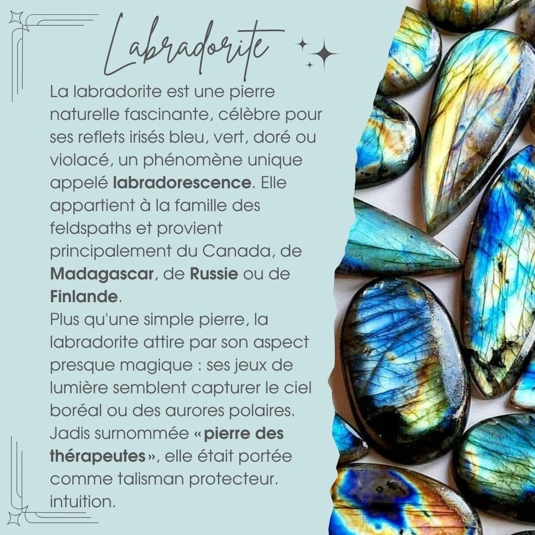 Galet Labradorite