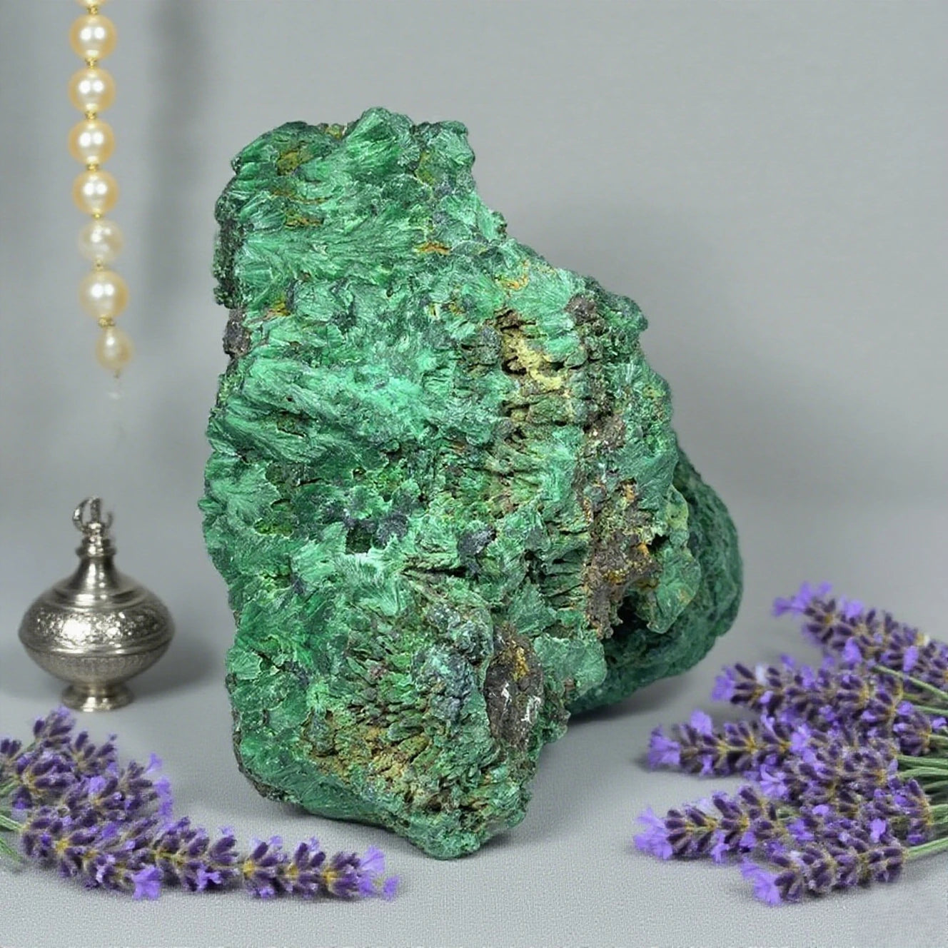 Malachite brute (qualité supérieure)