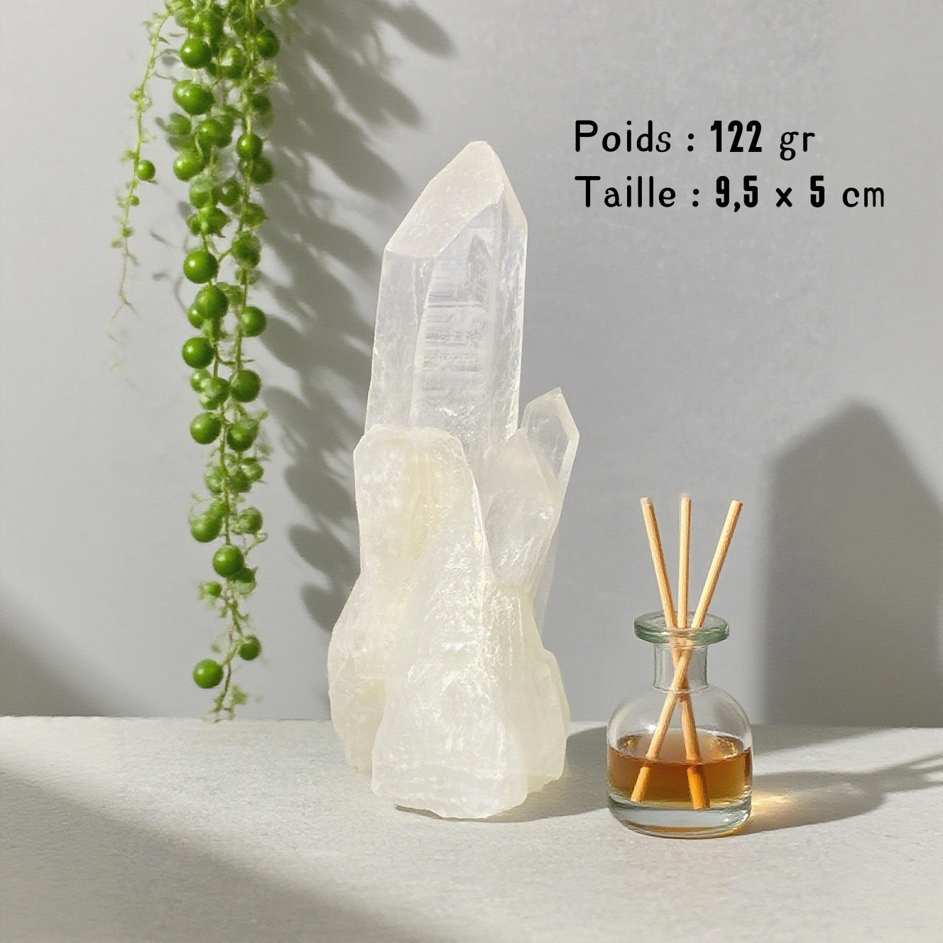 Petit Amas Cristal de Roche Brut