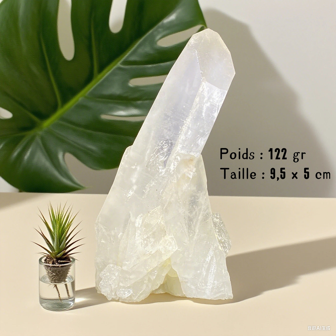 Petit Amas Cristal de Roche Brut