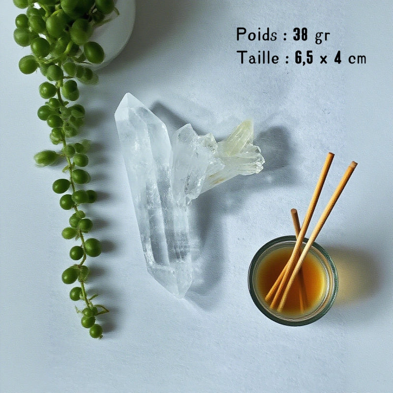 Petit Amas Cristal de Roche Brut