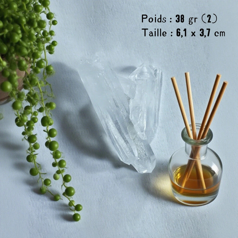 Petit Amas Cristal de Roche Brut