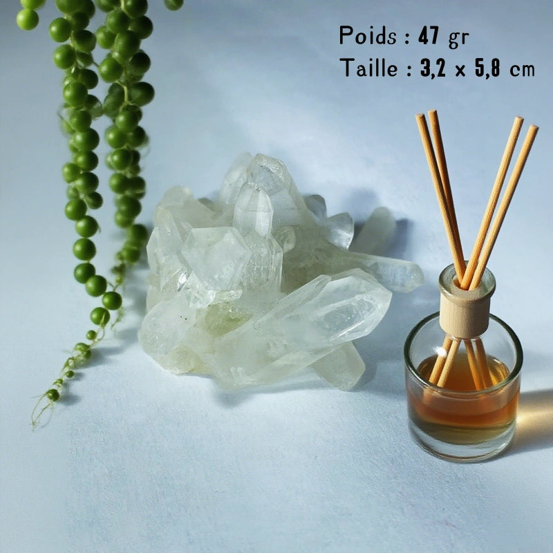 Petit Amas Cristal de Roche Brut