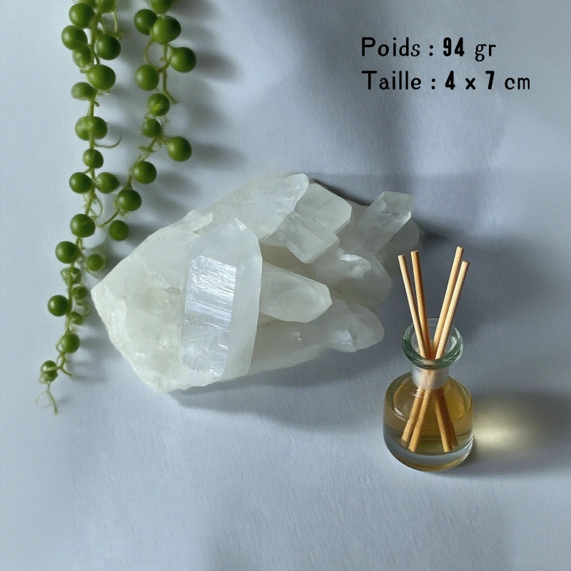 Petit Amas Cristal de Roche Brut