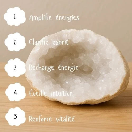 Petite Géode Cristal de Roche