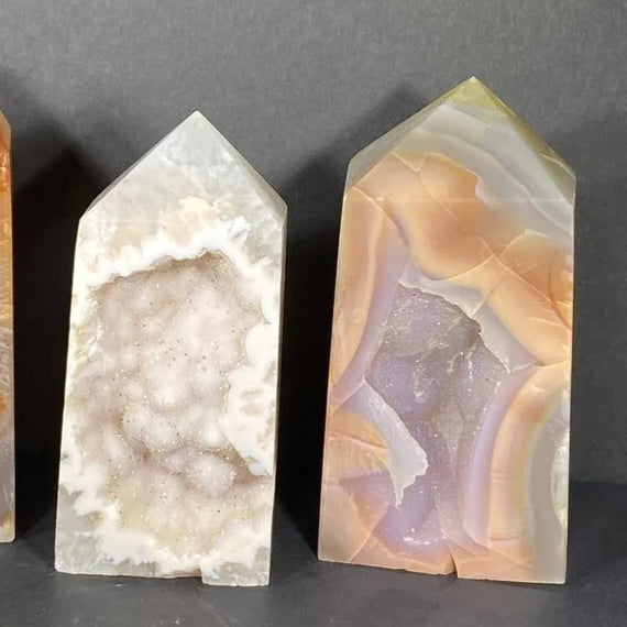 Pointe Agate Cerisier avec Druse (qualité supérieure)