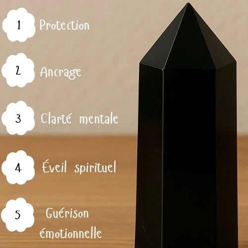 Pointe Obsidienne Noire