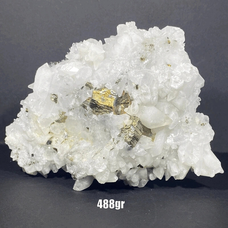 Pyrite Quartz