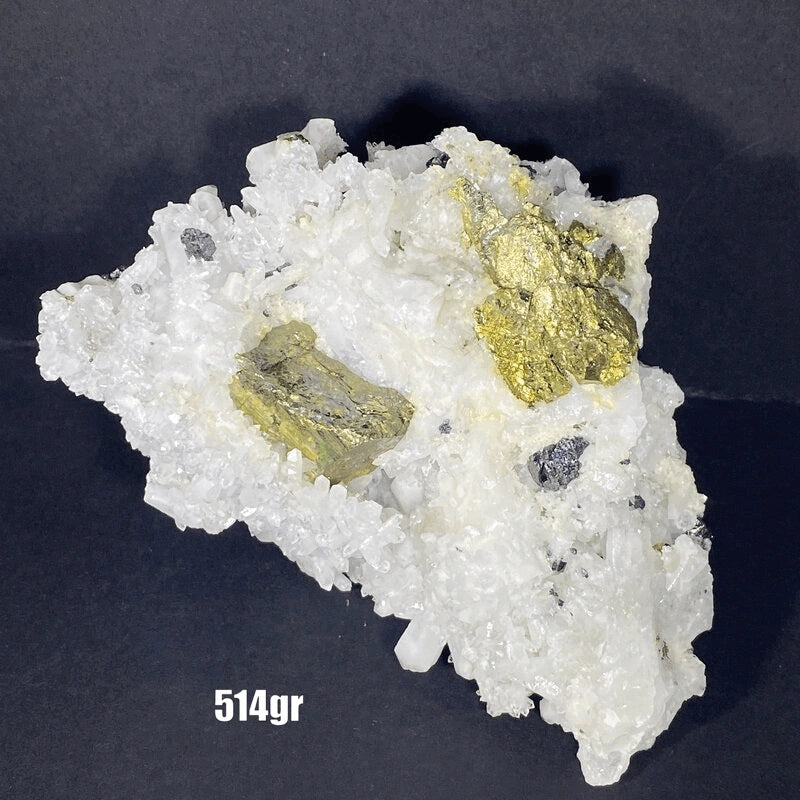Pyrite Quartz