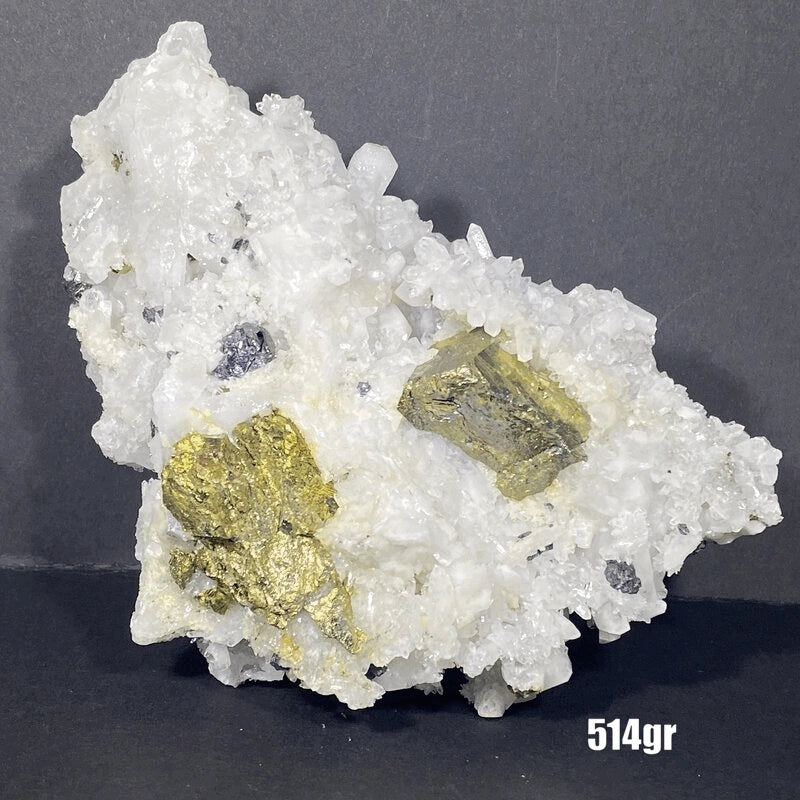 Pyrite Quartz