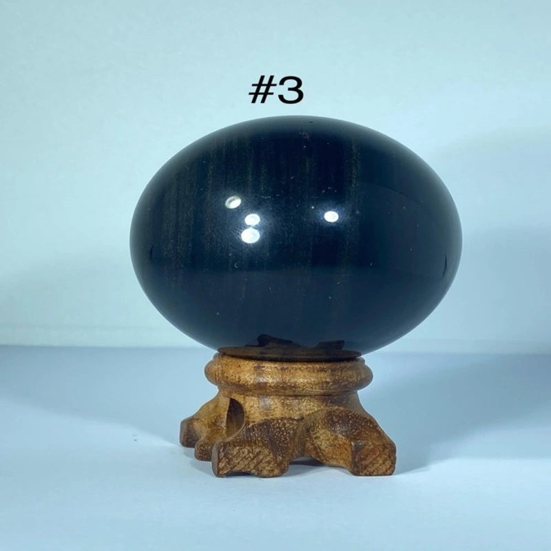 Sphère Obsidienne Dorée (135-295gr)