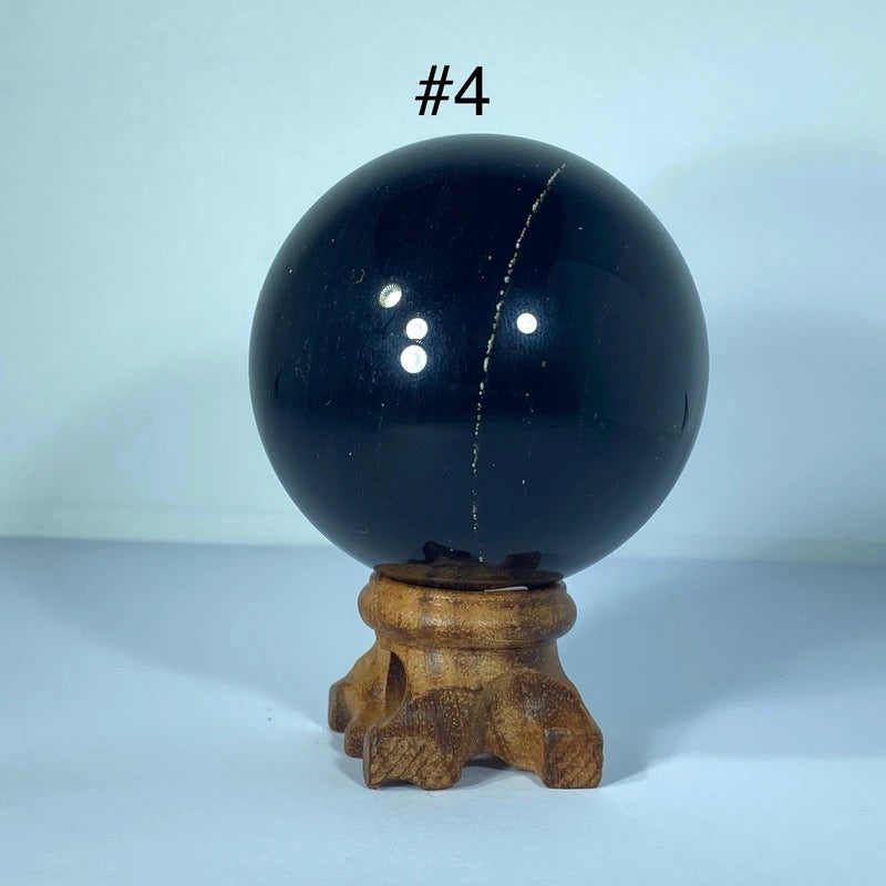 Sphère Obsidienne Dorée (135-295gr)