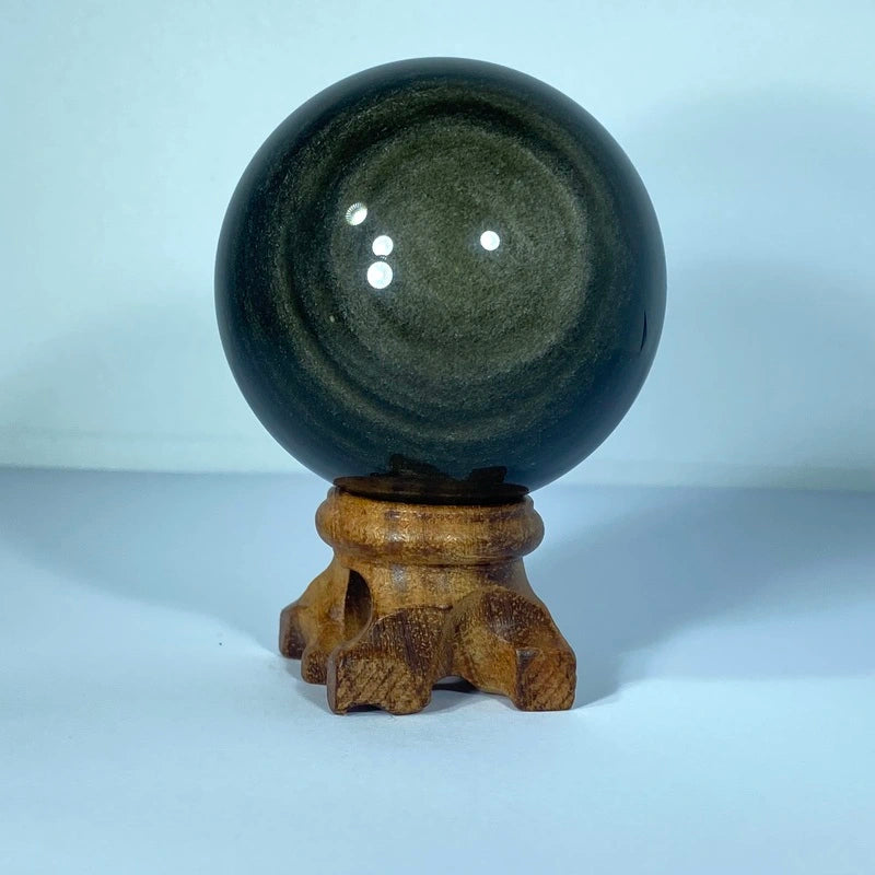 Sphère Obsidienne Dorée (135-295gr)