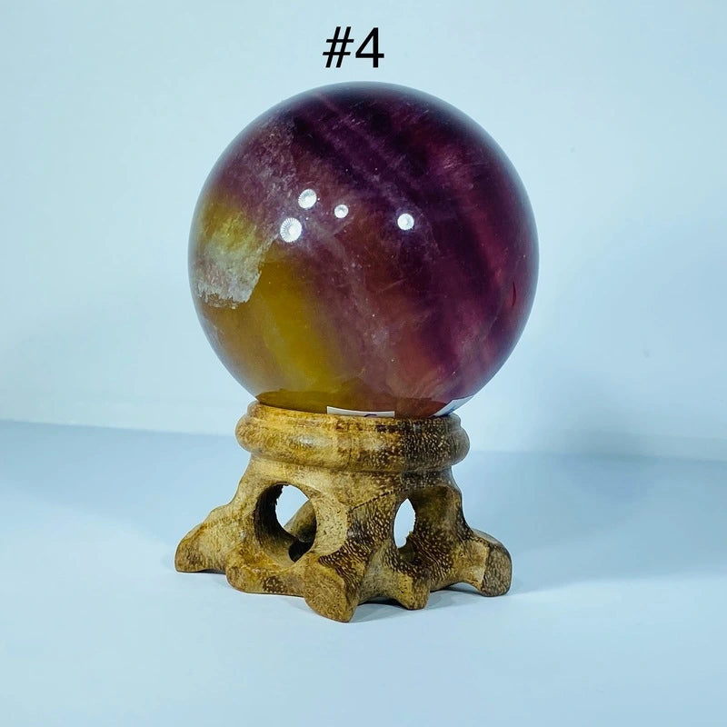 Sphère Fluorite Multicolore